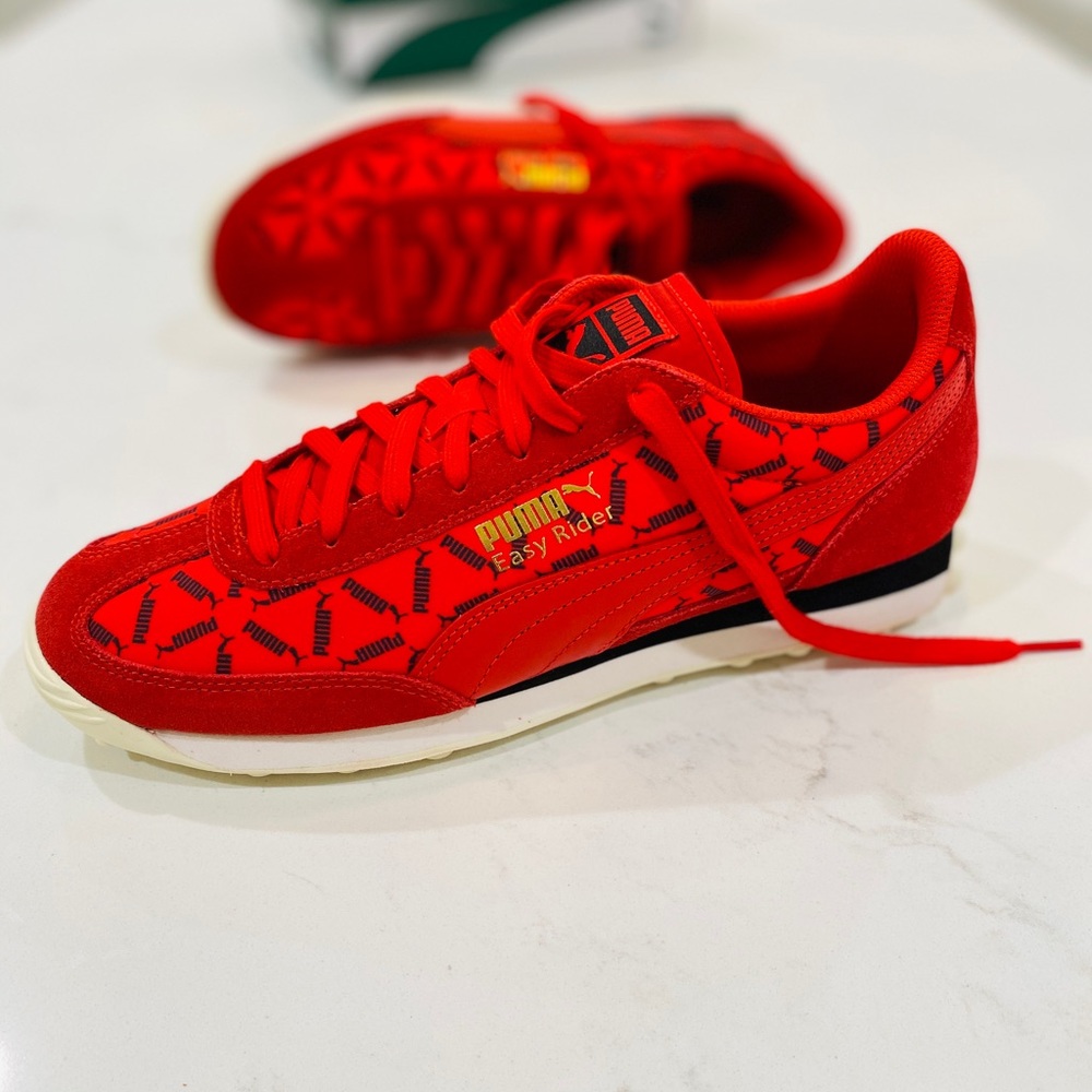 Puma Easy Easy Rider Lux (High Risk Red) US 10